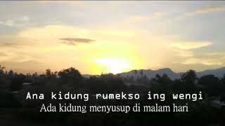 LINGSIR WENGI ..TEMBANG SUNAN KALI JAGA.