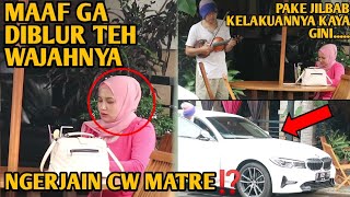 NYAMAR JADI PENGAMEN NGERJAIN CW MATRE⁉️GOLD DIGGER PRANK