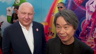 Chris Meledandri & Shigeru Miyamoto The Super Mario Bros. Movie