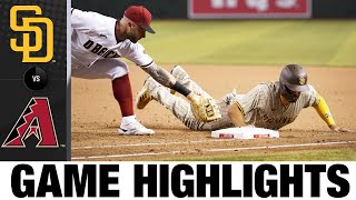Padres vs. D-backs Game Highlights (4/9/22) | MLB Highlights