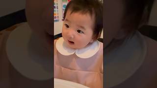 Baby Valerie Calling Mama While Eating Her Food So Adorable Little Angel