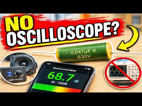 How to Identify a Capacitor's Outside Foil Lead Without an Oscilloscope