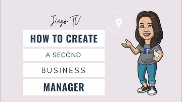 How To Create A Second Business Manager #facebookads #facebookmarketing #askjingo