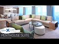 Celebrity Silhouette | Penthouse Suite Full Walkthrough Tour & Review 4K | Celebrity Cruises