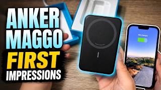 Anker MagGo Battery Pack Unboxing & First Impressions