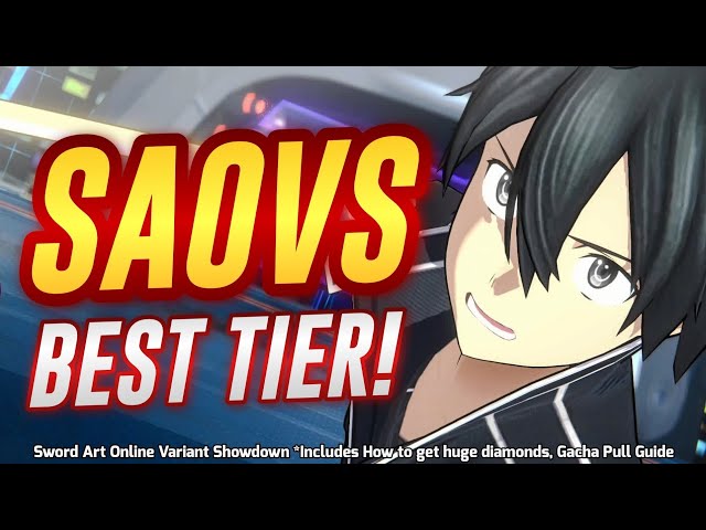 Sword Art Online VS Characters – All Characters Listed – Gamezebo