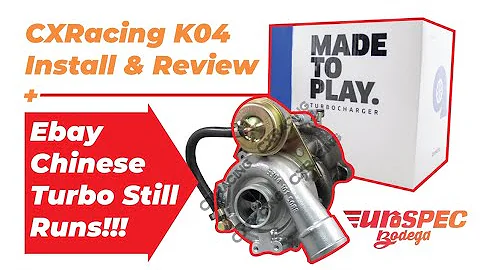 CXRacing K04 Best Practices for Install & Brief Review on Audi A4 B6 1.8T