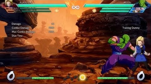 DRAGON BALL FighterZ: Android 18 Dragon Rush Combo 5.9K