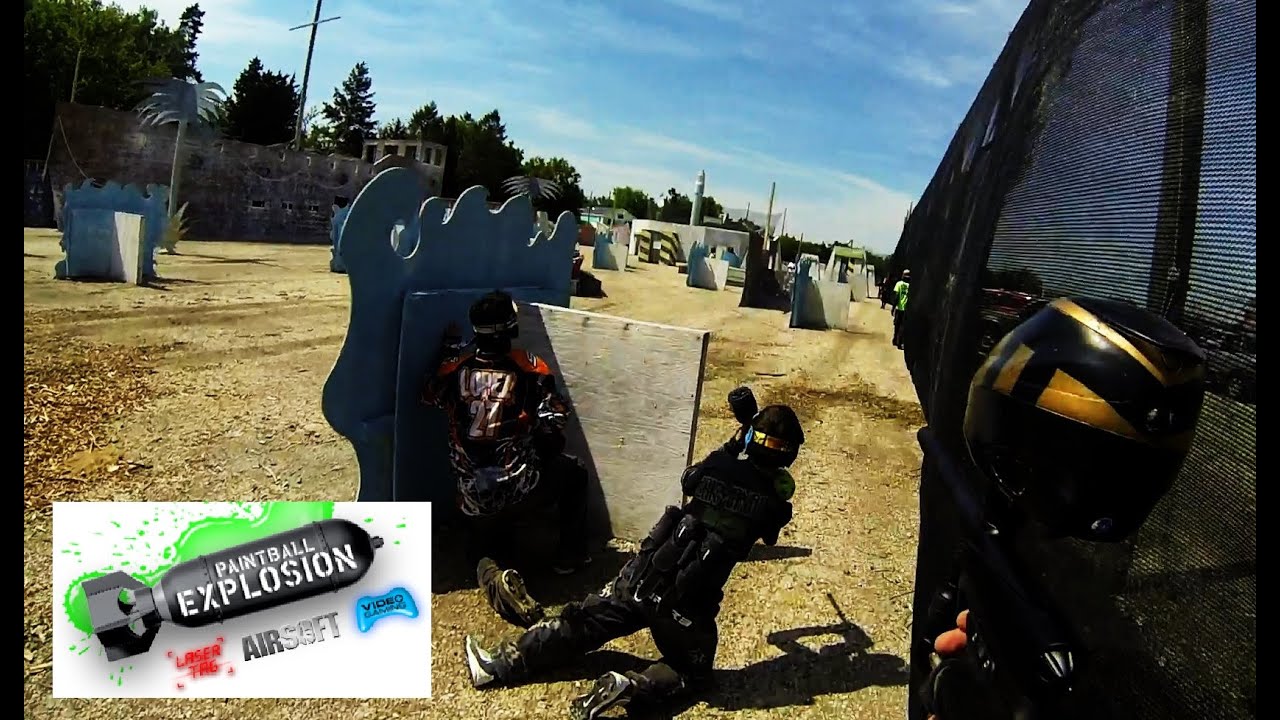 Flanking on Mutiny Paintball Explosion YouTube