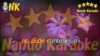 LOS HOMBRES NO DEBEN LLORAR - King Clave Karaoke