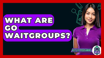 What Are Go Waitgroups? - Next LVL Programming