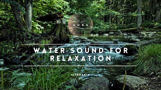 Rhythmic River Flow - Water sound for relaxation with River Saida