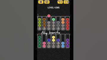 ball sort puzzle level 4385