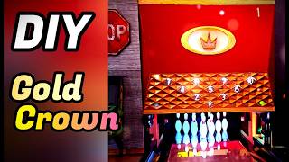Mini Bowling - Brunswick Gold Crown Masking Unit (With Working Pin Indicators)