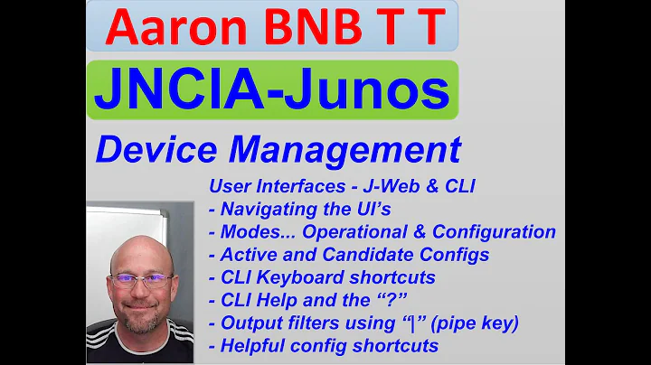 jncia-junos - device management