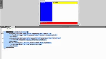 WPF Tutorial 9 - DockPanels