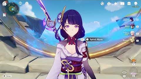 RAIDEN SHOGUN C0 The Catch R5 and Engulfing Lightning R1 IN SPIRAL ABYSS | ONLY CHANGE WEAPON