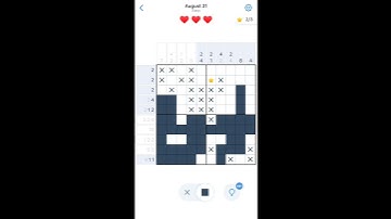 Daily Challenge: Nonogram 31 August 2023