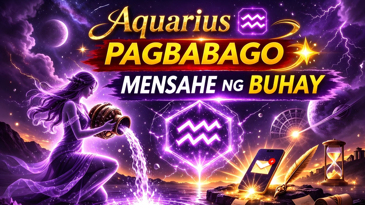 Aquarius ♒ — Isang Biglaang Mensahe ang Magpapabago sa Takbo ng Iyong Buhay 💫