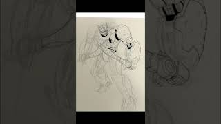 Transformers Rise of the Beasts Optimus Primal Speed Drawing