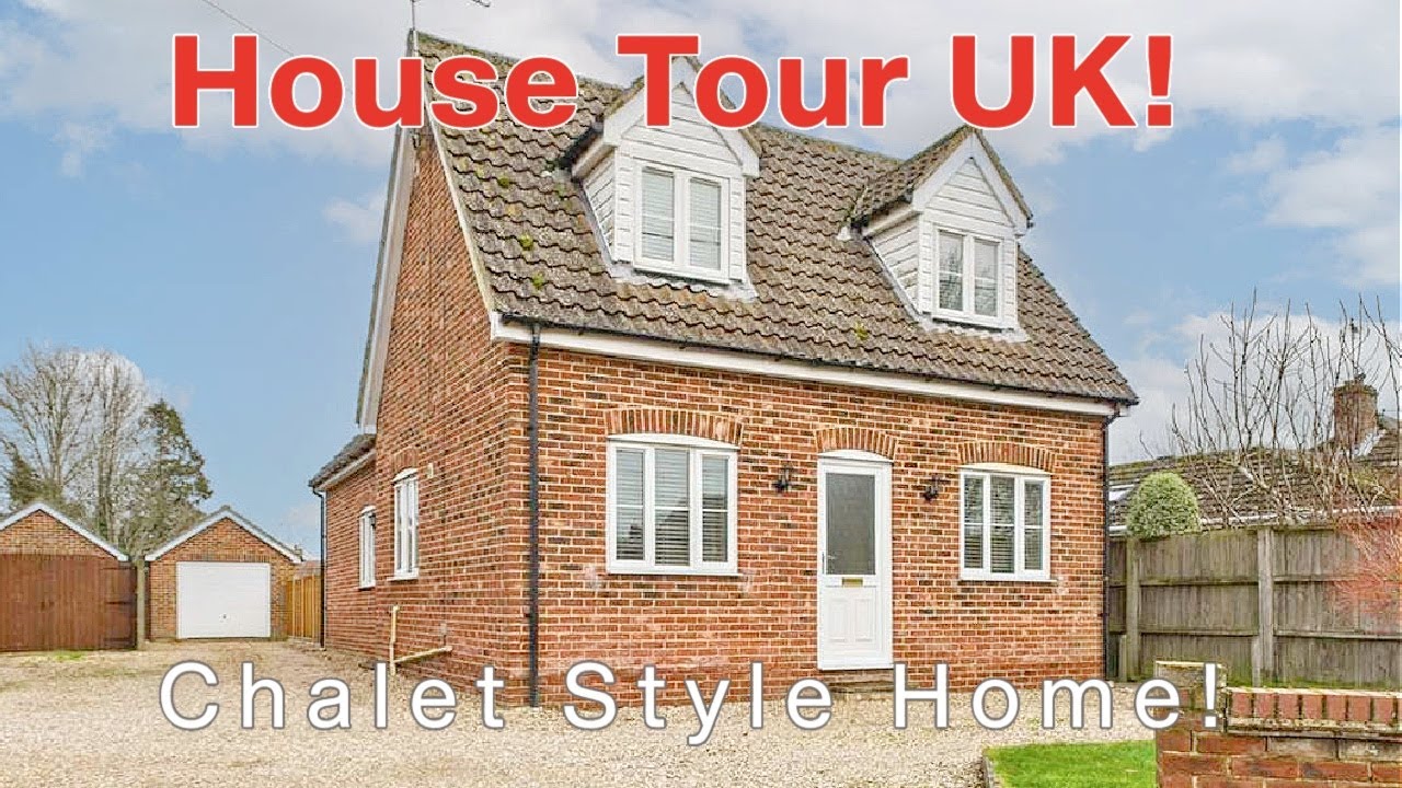Экскурсия по дому в Великобритании! Отдельно стоящий дом в стиле шале! Продается за 325 000 фунто...