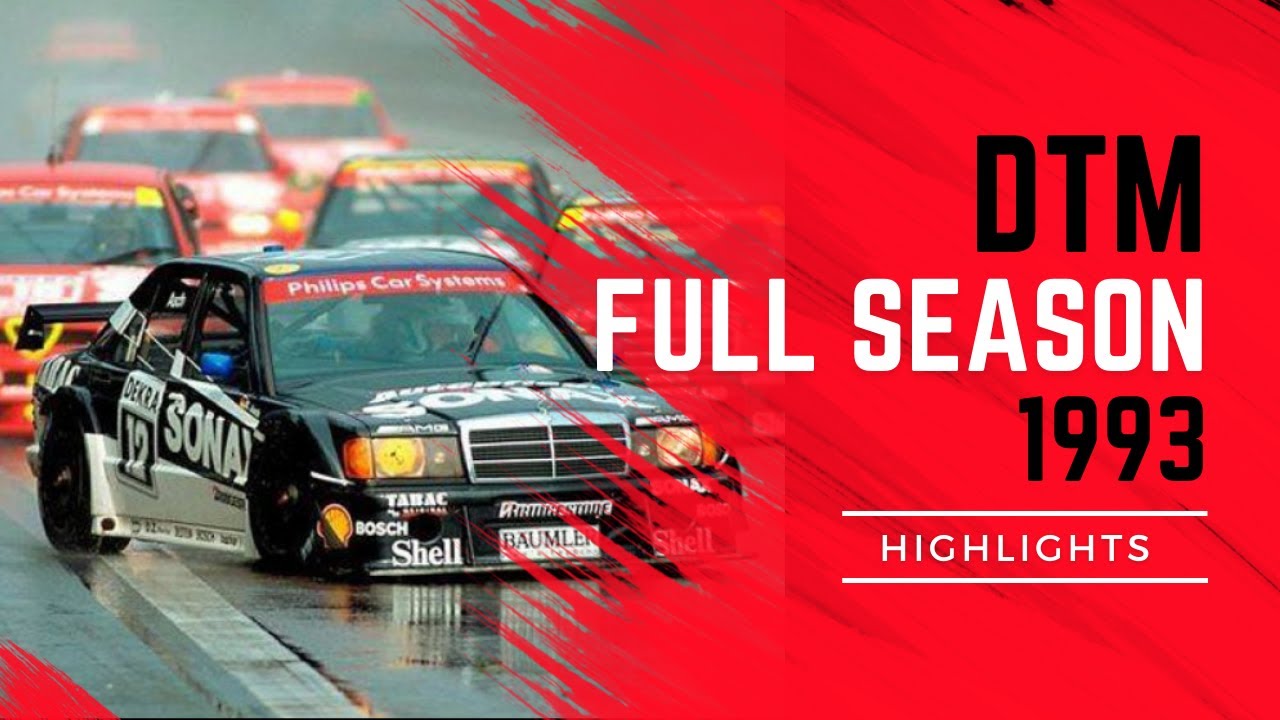 DTM 1993 Highlights 🔥 | The Golden Era of Touring Cars – Full Season Recap