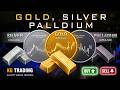 Gold, Silver &amp; Palladium Technical Breakdown: Correction Phase &amp; Next Targets