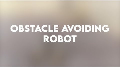 Obstacle Avoiding Robot | #kkr #karthikeshrobotics  #arduinointamil