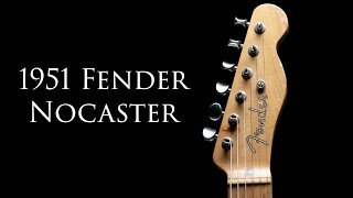 ONE OWNER 1951 Fender Nocaster with one MYSTERIOUS feature…