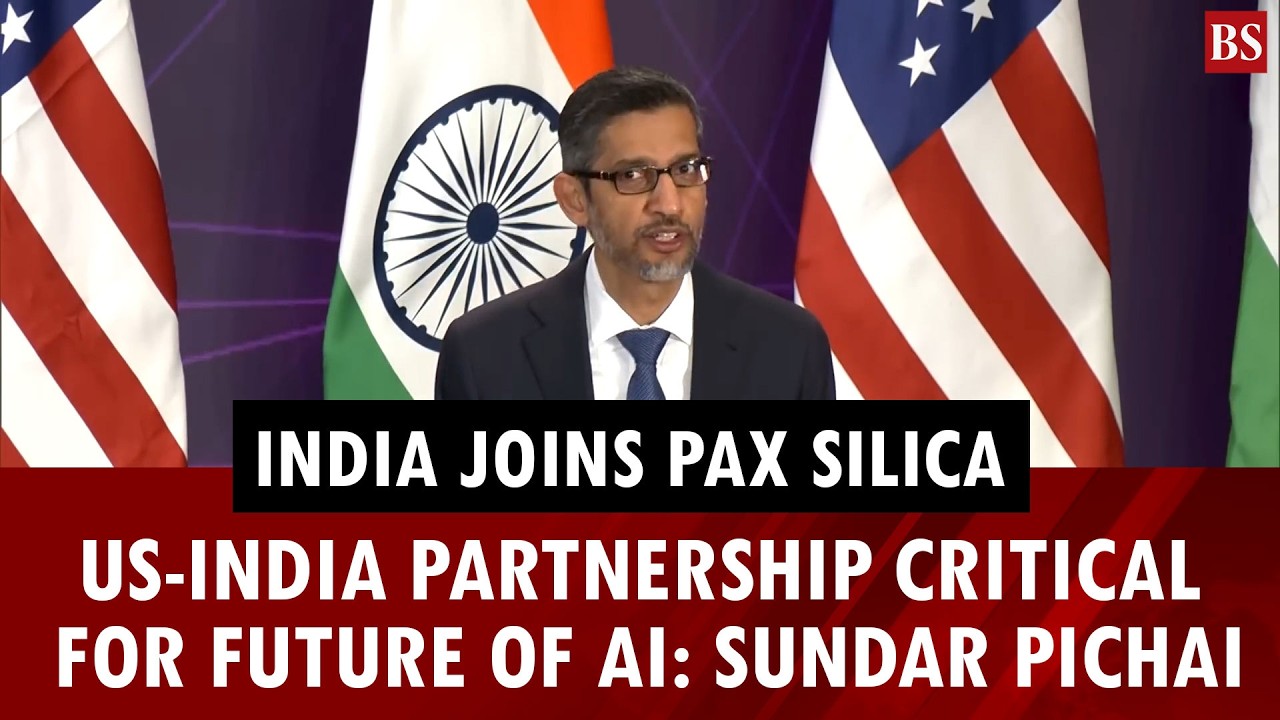 US-India partnership critical for future of AI: Google CEO Sundar Pichai | India-US relations