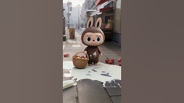 When Labubu’s Milk Bottle Broke, Kindness Spoke.🥛