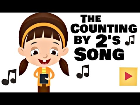 ⁣Counting by 2's Song for Kids