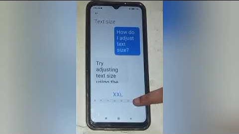 Hiw to increase text size in redmi 9i, increase text size setting