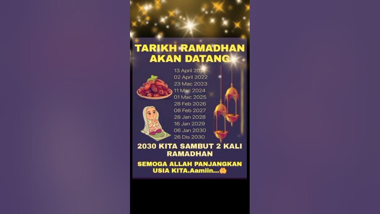 apakah ramadan 2030 ramadhan 2 kali