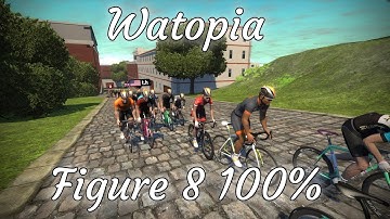 Zwift Watopia figure 8 Course