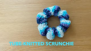 DIY Scrunchie | Cardboard Tube Knitting