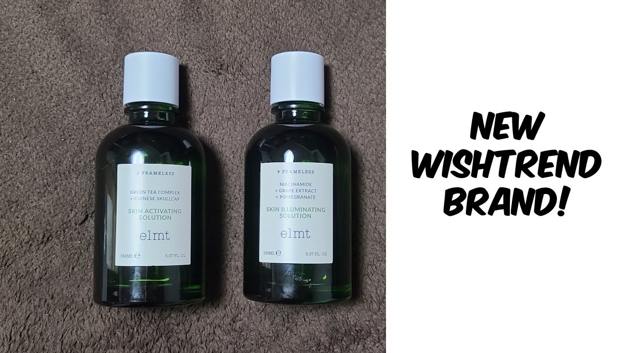 New Wishtrend Brand "elmt" First Impression