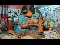 Chop Saw Cutter Machine Repair Full Complete Video...