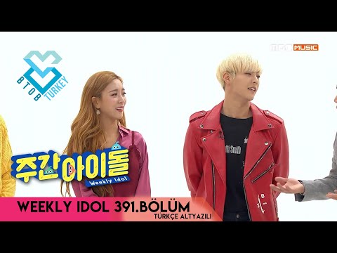 Minhyuk & Luna(f(x)) | Weekly Idol 391.Bölüm [Türkçe Altyazılı]