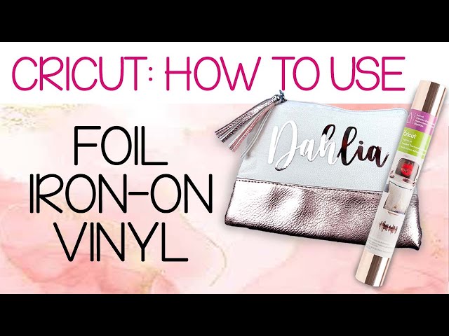 Cricut Foil Iron On : Make A Shirt With Foil Iron On! 