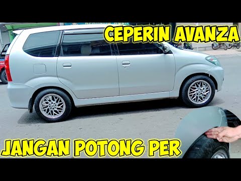 cara ceperin mobil avanza lama, bisa untuk harian tanpa potong per