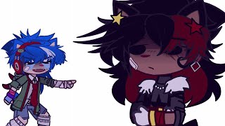 Sonic trolls Shadow LMAO//MEME//Ft: Sonic & Shadow//STH Gacha//ShadowsFluffyChestFur