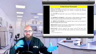 Forensic Friday Ep 4: Crime Scene Basics