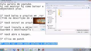 Como instalar o ObjectDock Plus
