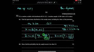 A2 Maths S2: APPLICATION OF CLT, BINOMIAL’S EXAMPLE. Lecture # 05. Sat, 27 April 2024. screenshot 4