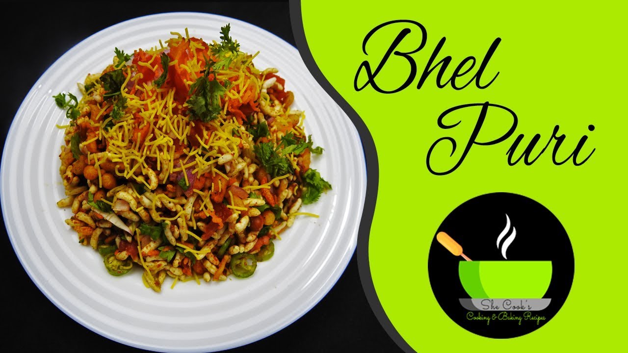 Bhel Puri Recipe | Mumbai Bhel Puri Recipe | Indian Snacks Recipe | Bombay Chaat Recipe | She Cooks