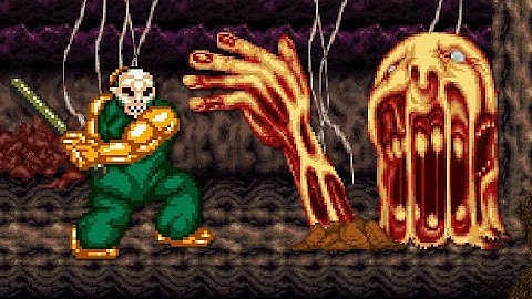 Splatterhouse 2 Journey Through Hell (OpenBoR) All Bosses (No Damage)
