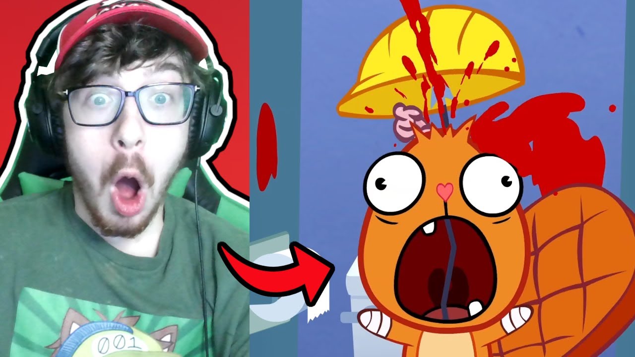 Happy Tree Friends - Too Much Scream Time Reaction! | ARROW