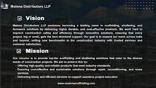 Scaffolding Rental Service in West Bengal