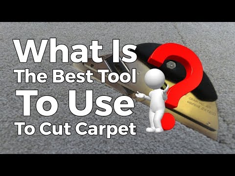 How To Cut Carpet For Bathroom?